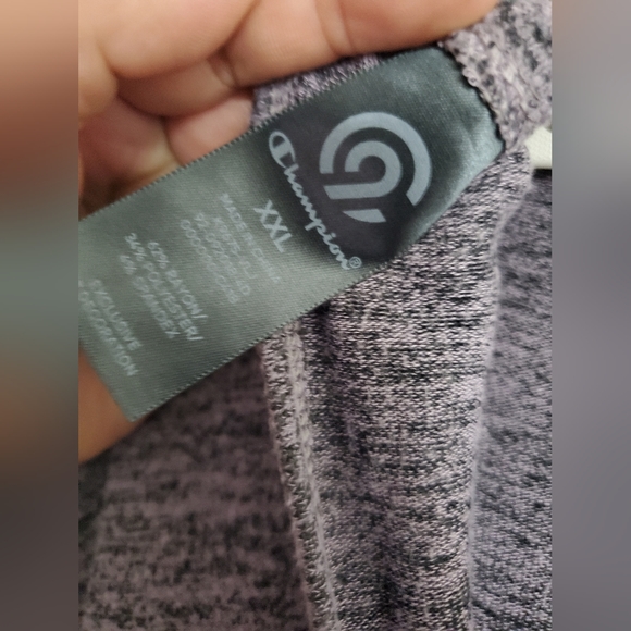 Champion C9 Purple/Charcoal Marbled Long Sleeve Athletic Top Women's Size XXL - Picture 4 of 10